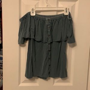 off the shoulder top